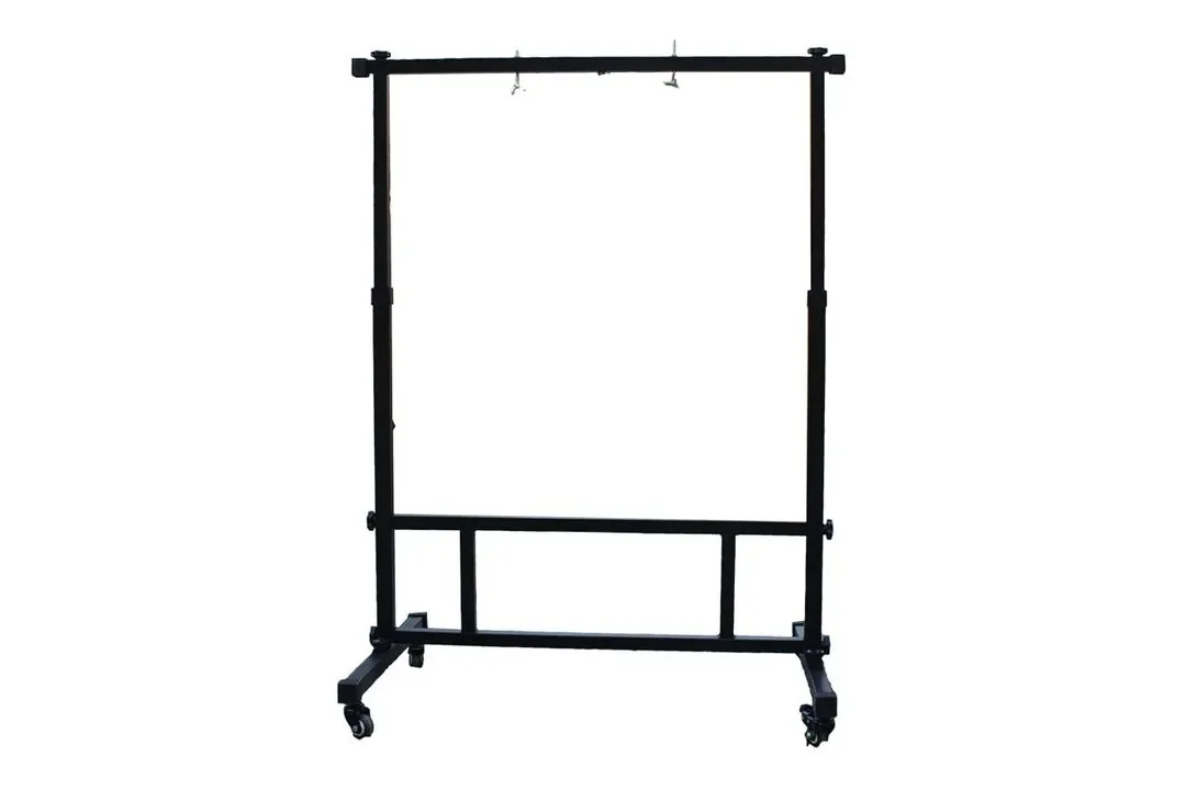 Soporte de acero con ruedas
